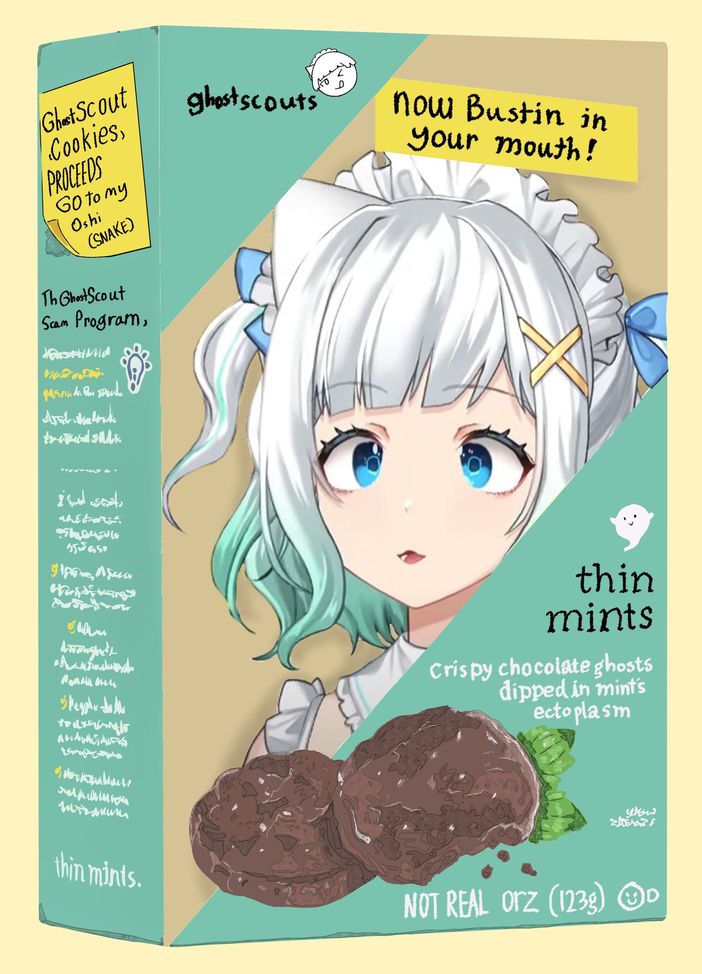Maid Mint Fantome Mint Slices Cookie Box / Ammo Organiser