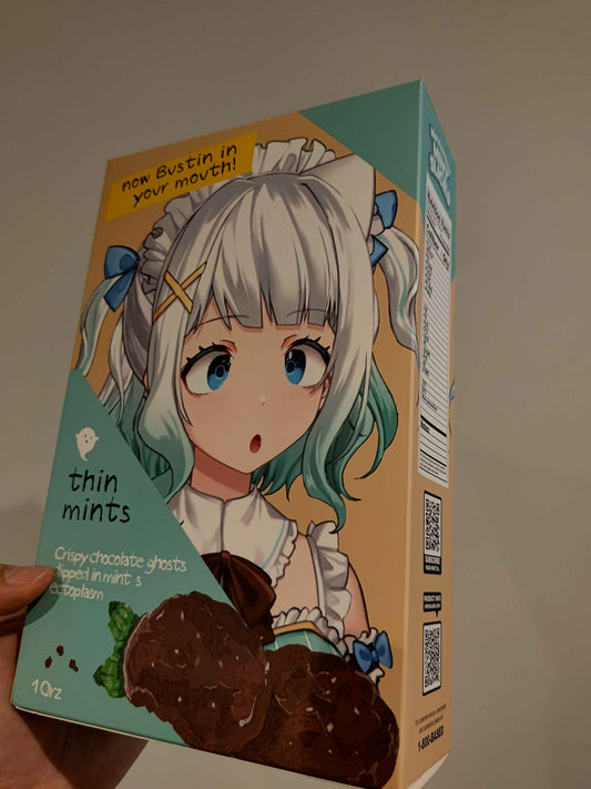 Maid Mint Fantome Mint Slices Cookie Box / Ammo Organiser / Cereal Box