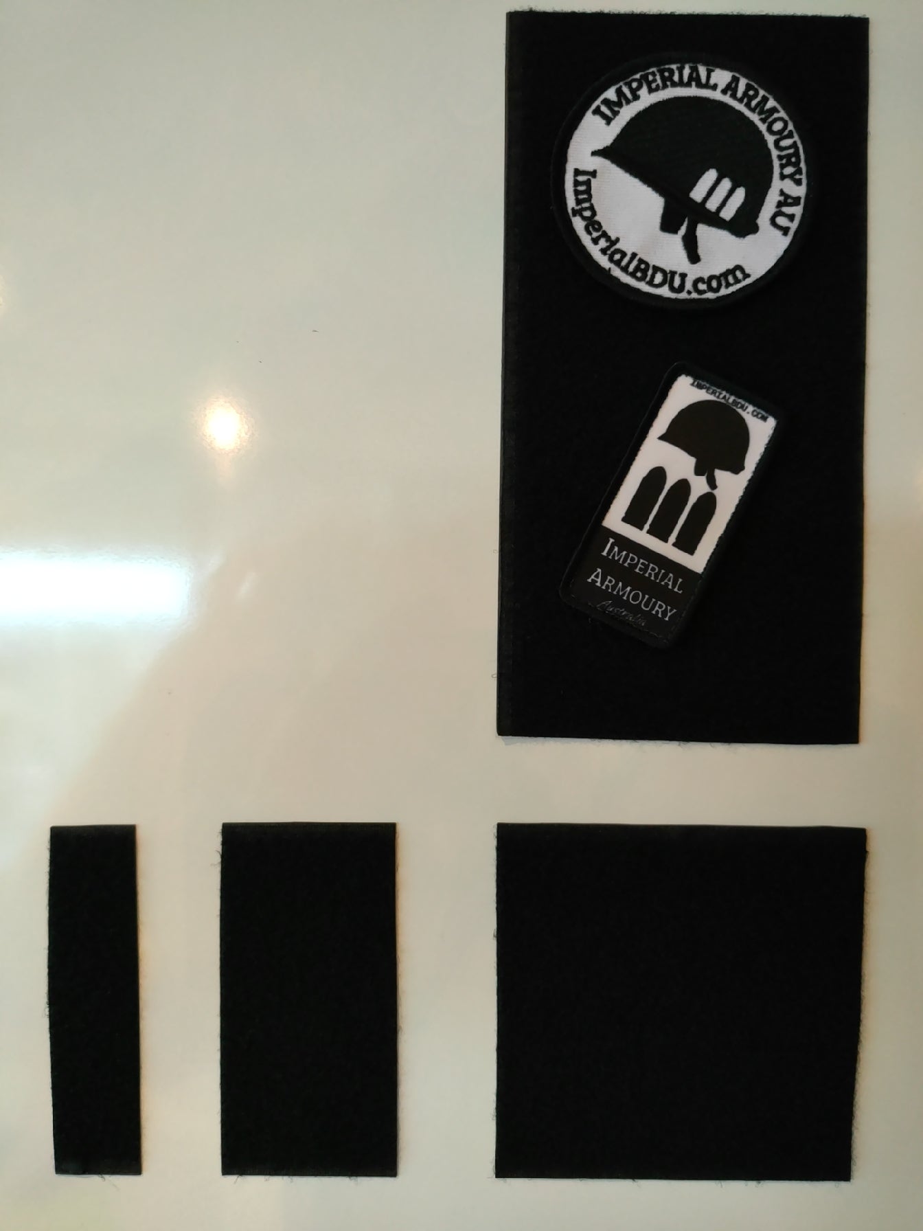 Magnetic Velcro Strips - Have morale patches on any metal - Cuttable INTERNATIONAL FREE SHIPPING