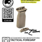 Tactical Foregrip for Rifles / Gel Blasters Grips VFG - BLACK/BROWN - Australian Stock