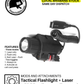 ULTRA Tactical Flashlight with Laser / Laser Flashlight Combo