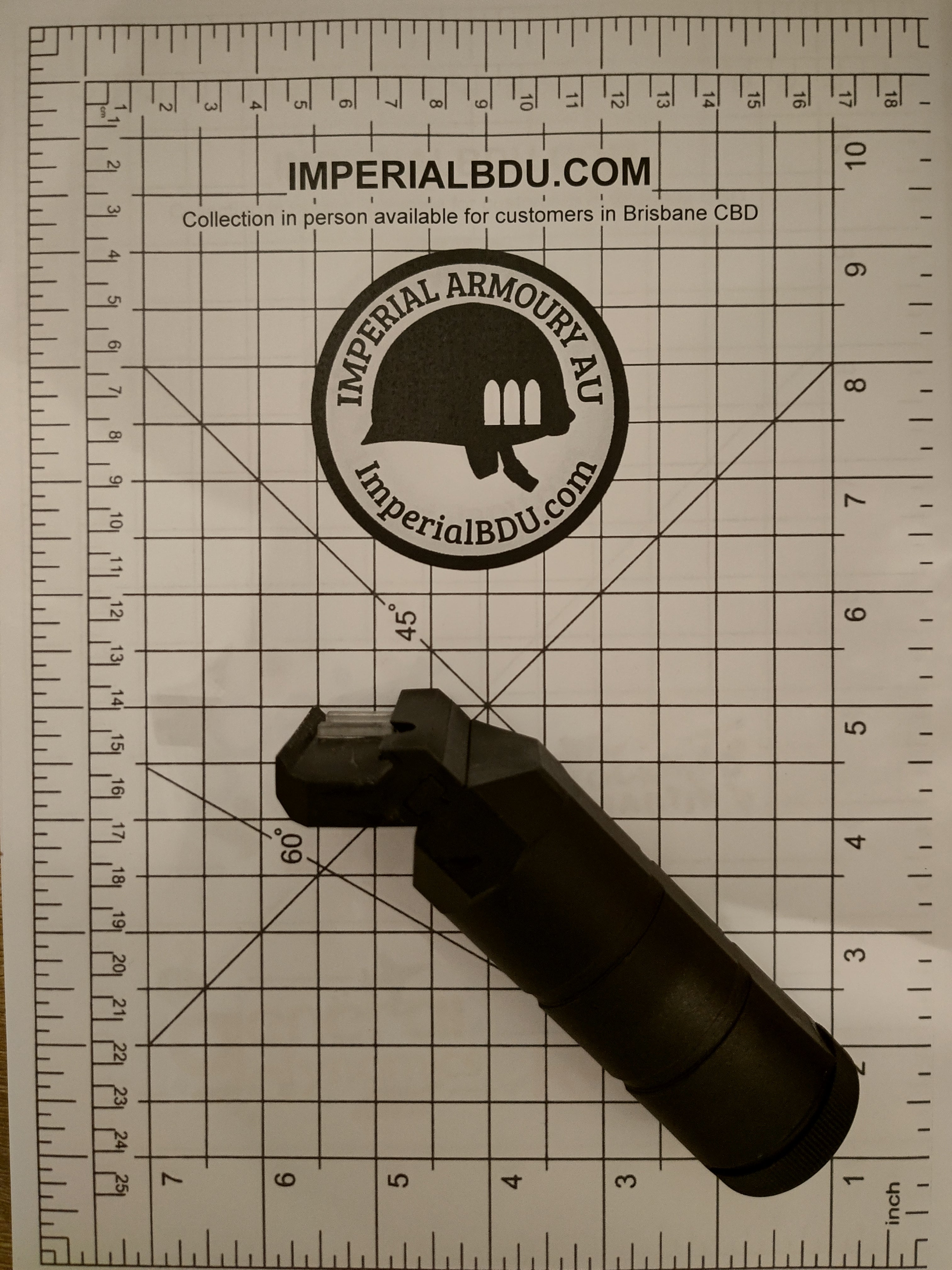 Zenit RK-1 tactical foregrip on B-25U mount, angled foregrip, tactical –  Imperial Armoury Australia | ImperialBDU