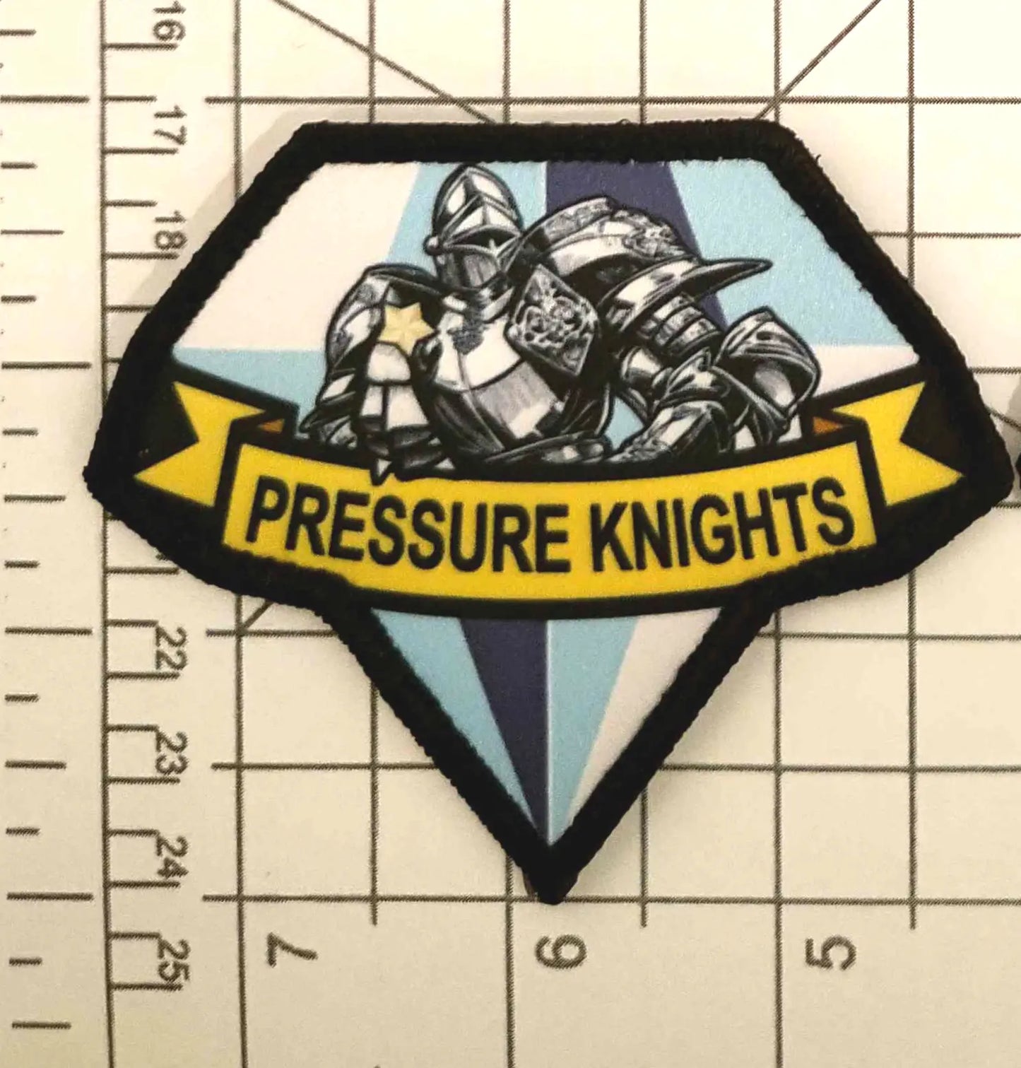 PRE-ORDER Jelly Hoshiumi Starknights / Pressure Knights patch (Velcro) - Diamond Dogs MGS style