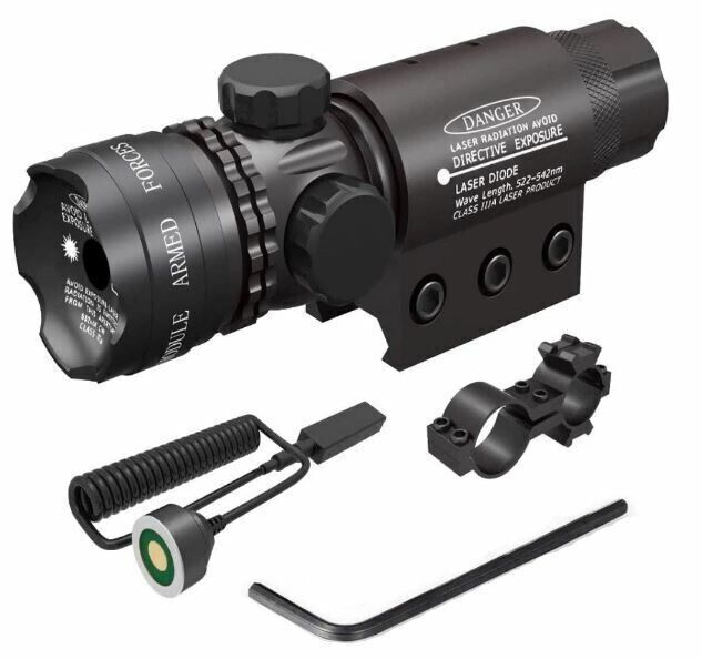 Assault Rifle 5mW Red Laser scope attachment, red dot laser sight