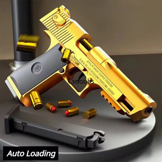 Gold Desert Eagle - Toy Model (8+) FREE SHIPPING 7 DAYS AUSTRALIA WIDE 🚚