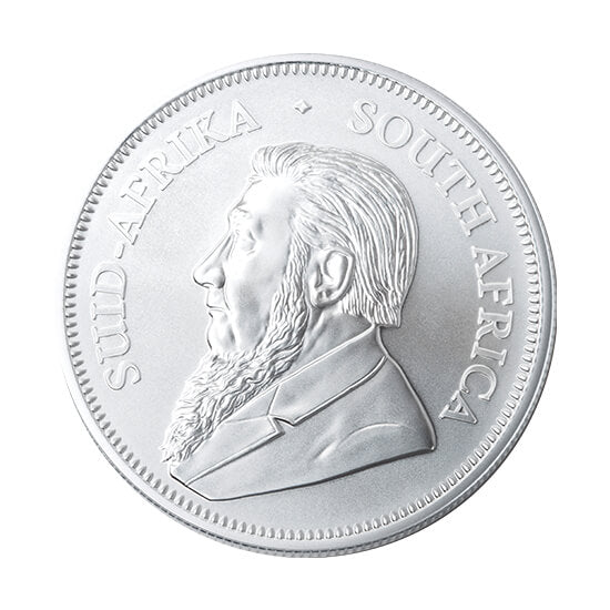 (x25oz tube) 2023 South Africa Krugerrand 1oz .9999 Silver Bullion Coin (Uncapsulated)
